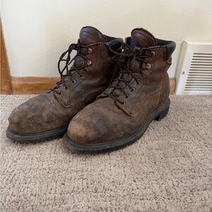 Red Wing Shoes 433 steal toe Leather Boots